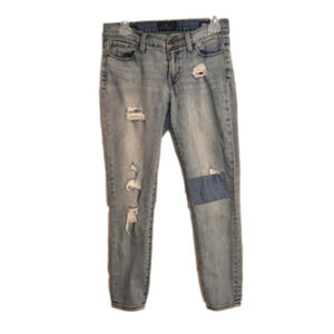 𝅺Womens Lucky Brand Brooke Ankle Skinny Distressed jeans size 6/28.